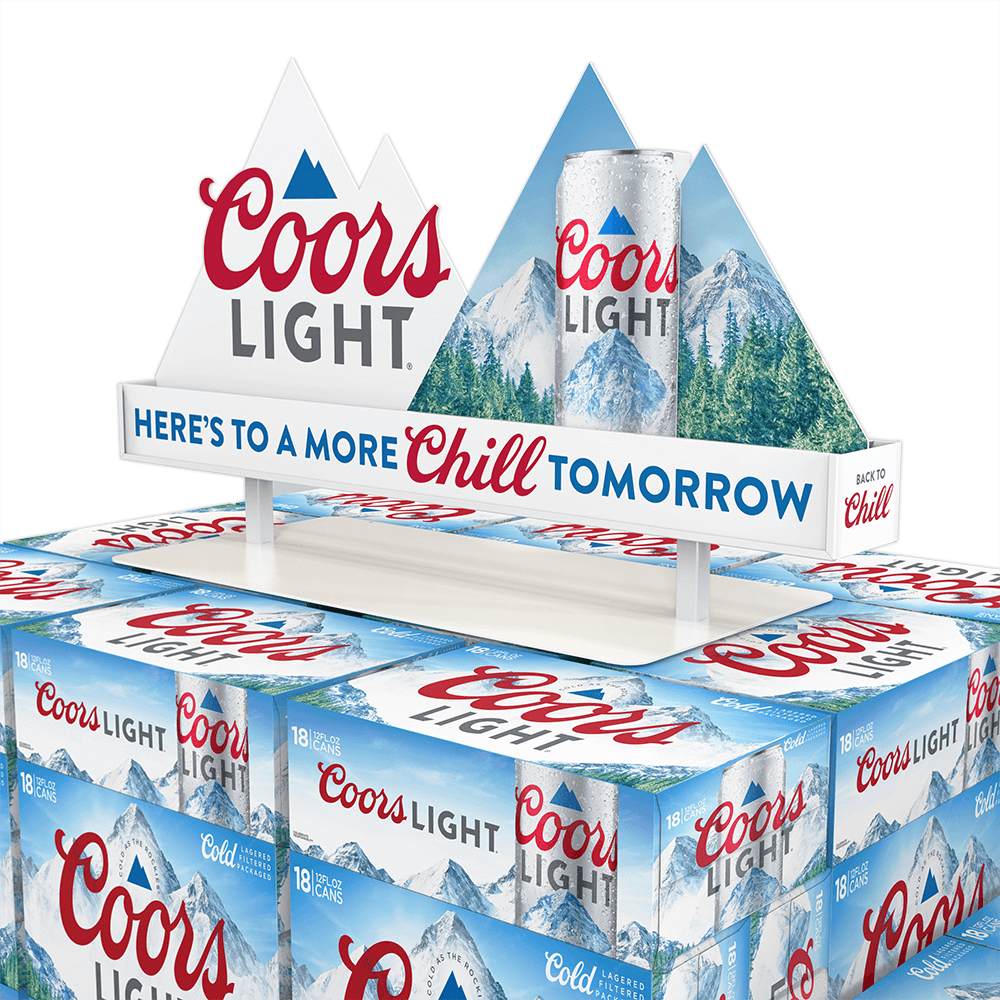 Coors Light Pole Topper