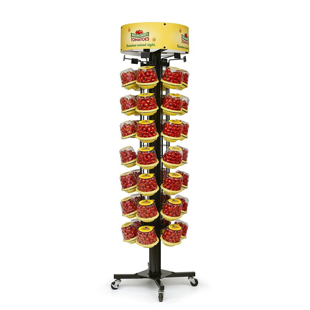 Spinning Tomato Display