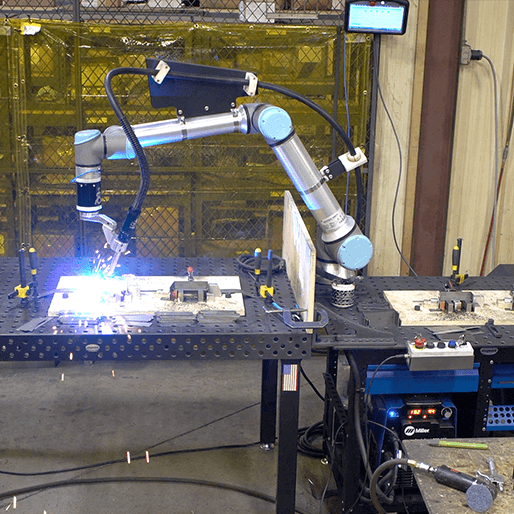 Robotic mig welder